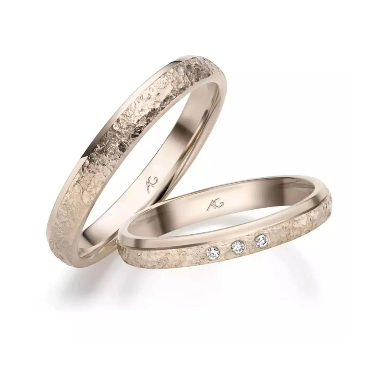 Alliances Gerstner en or noisette 31506