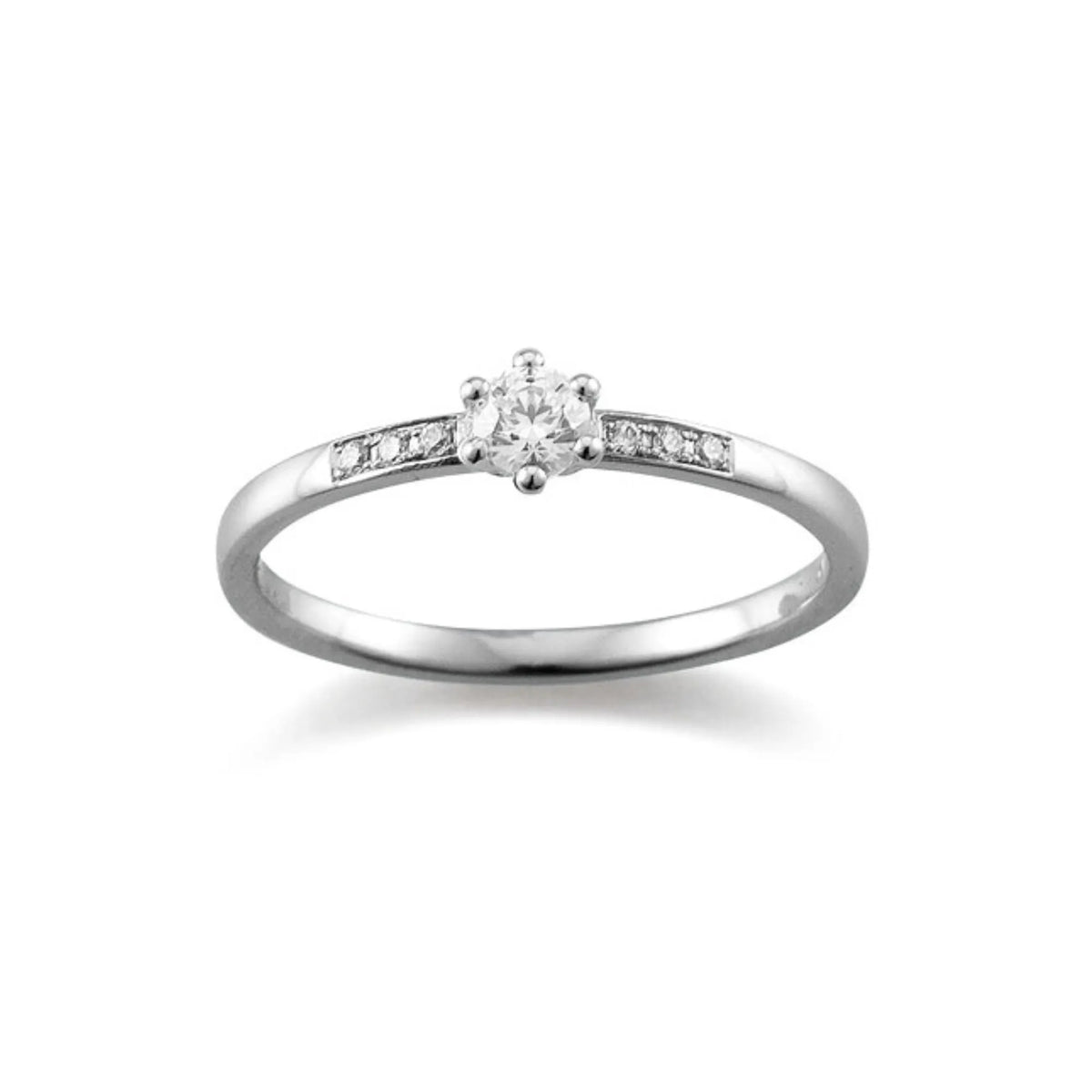 Gerstner Verlobungsringe Weissgold 29792