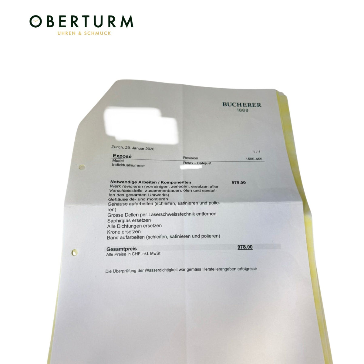 Rolex Datejust Oyster Perpetual 35 mm, Automatik