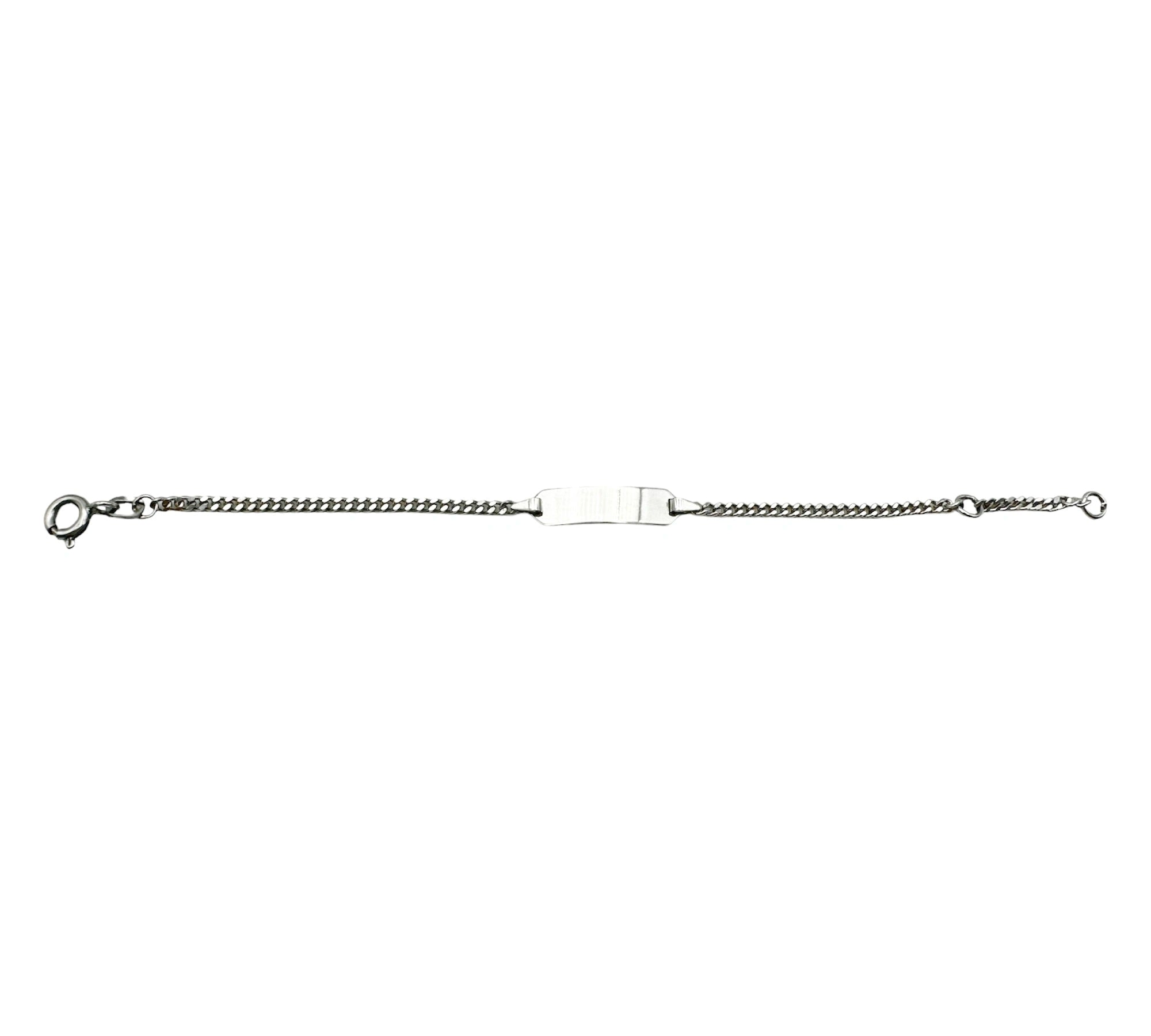 Bébé Gravurarmband | Bracelet Silber 950 mit Gravurplatte
