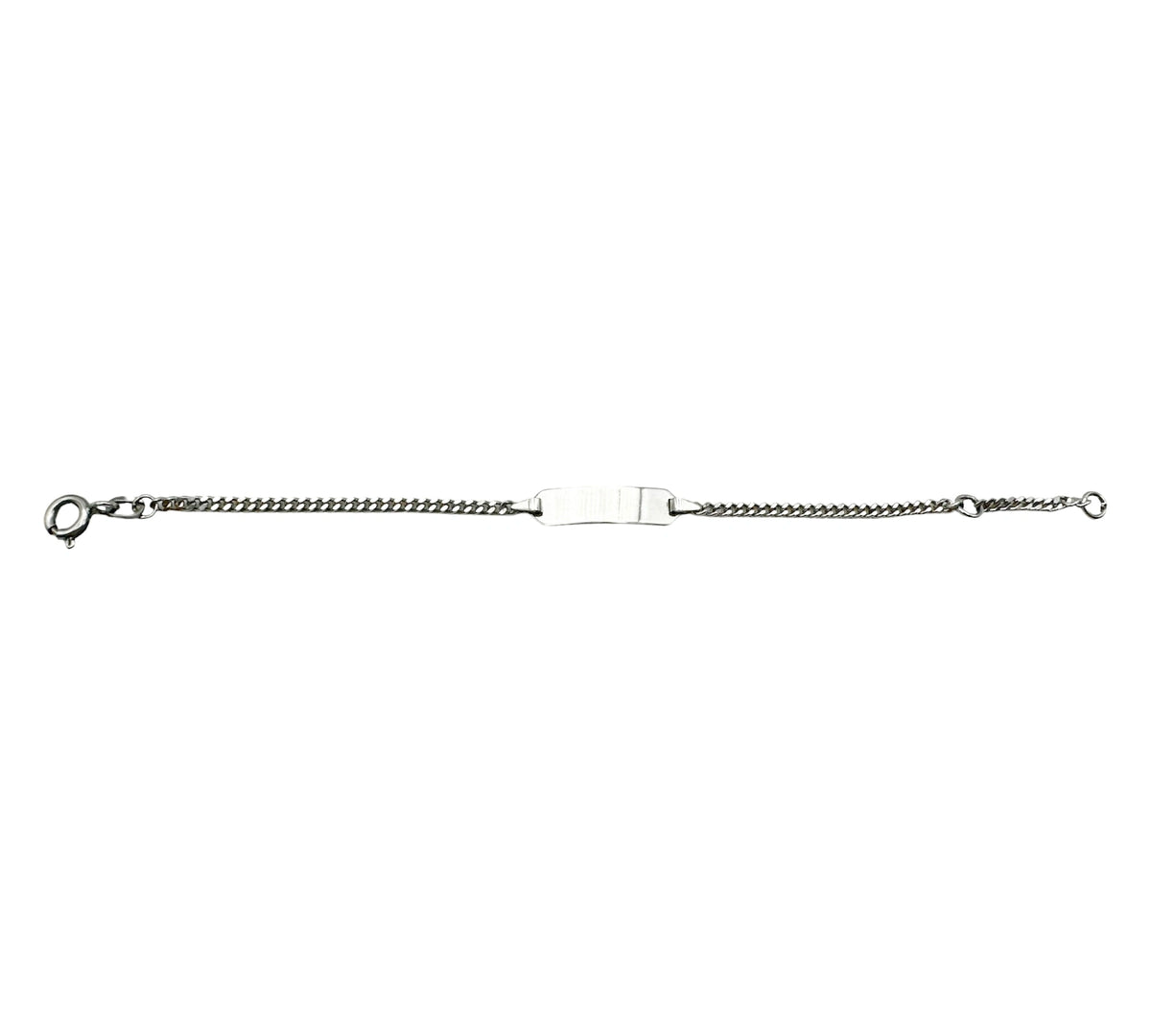 Bébé Gravurarmband | Bracelet Silber 950 mit Gravurplatte