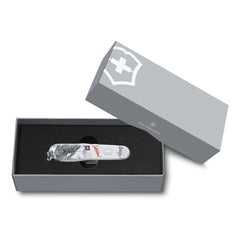 Victorinox SAK 1.6705.7L20 Weiss Sackmesser 12 Funktionen Special Edition Swiss Made gute Qualität Taschenmesser in der Schweiz