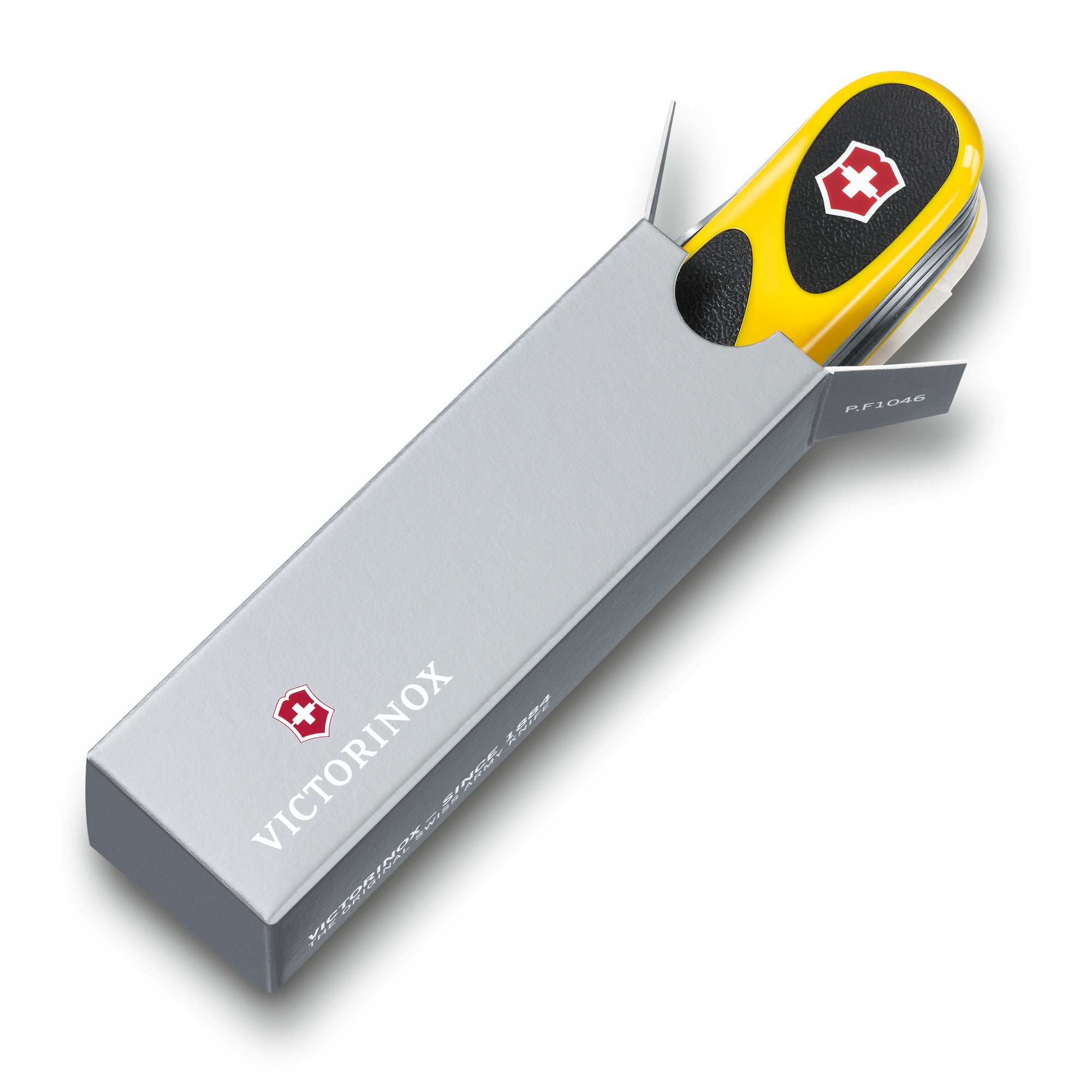 Victorinox SAK 2.4913.SC8 Gelb Schwarz 15 Funktionen Sackmesser Swiss Made gute Qualität Taschenmesser in der Schweiz