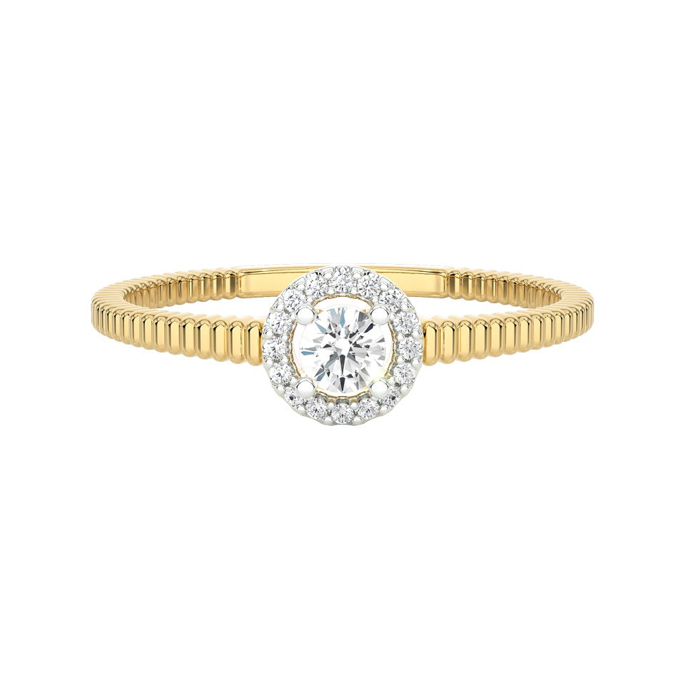 SUGH02 Solitär / Verlobungsring Tendance Diamant 0,15 Karat GSI 
