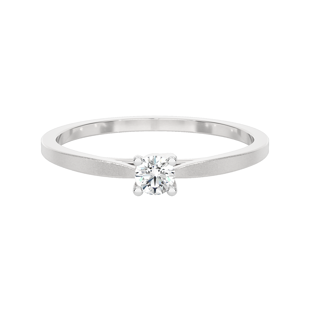 SUGH07 Solitär / Verlobungsring Tendance Diamant 0,10 Karat GSI Weissgold
