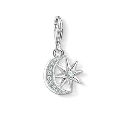 Thomas Sabo Charm Anhänger Stern und Mond