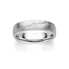 Alliances en argent Viventy 698112 avec 5 diamants total 0,0500ct. 