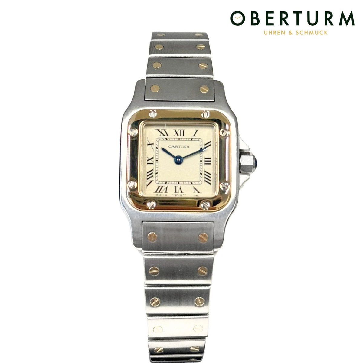 Cartier Santos Galbée Bicolor 18K Gold