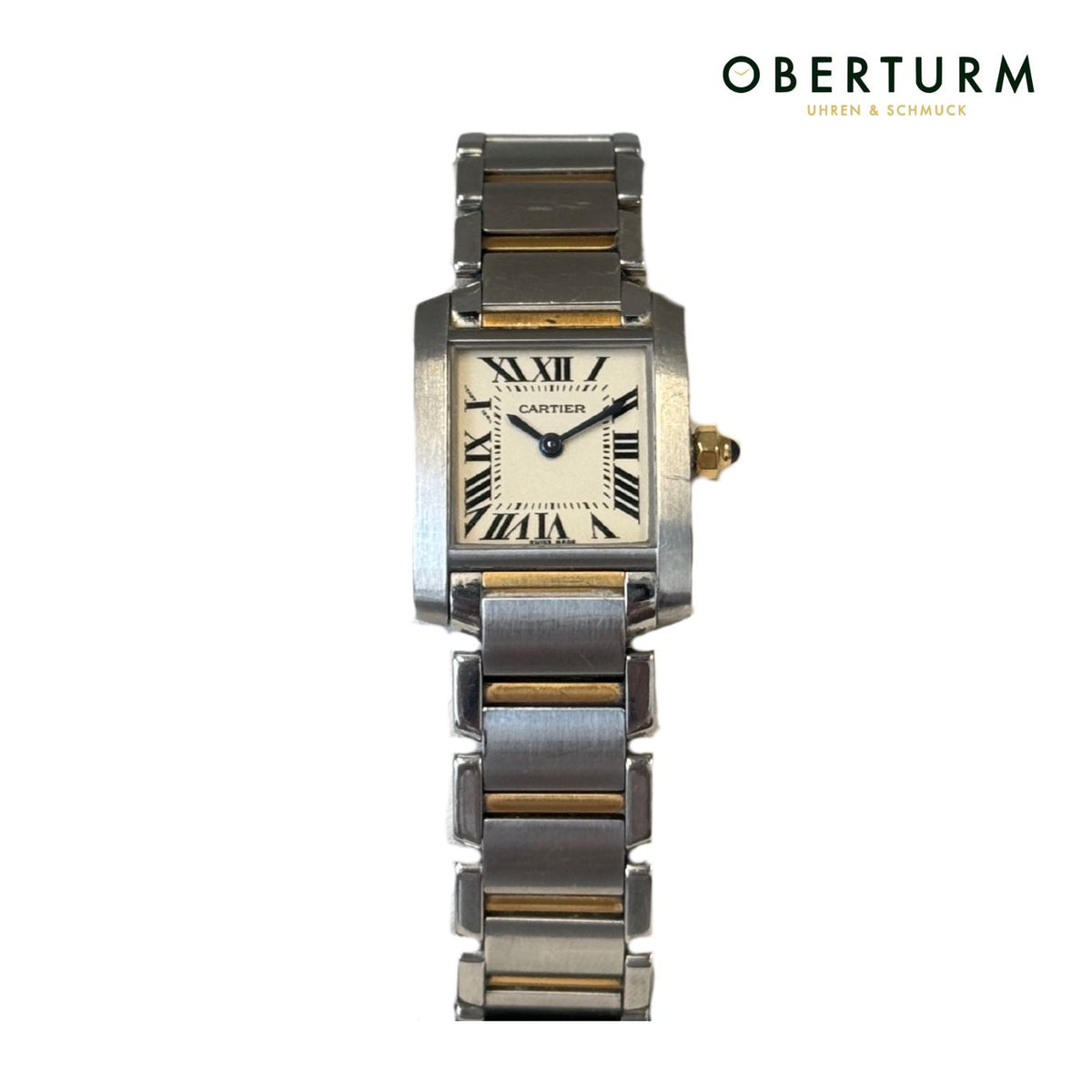 Cartier Tank Ref. 2384 – Edelstahl – 20 mm & Ersatzglieder mit Box