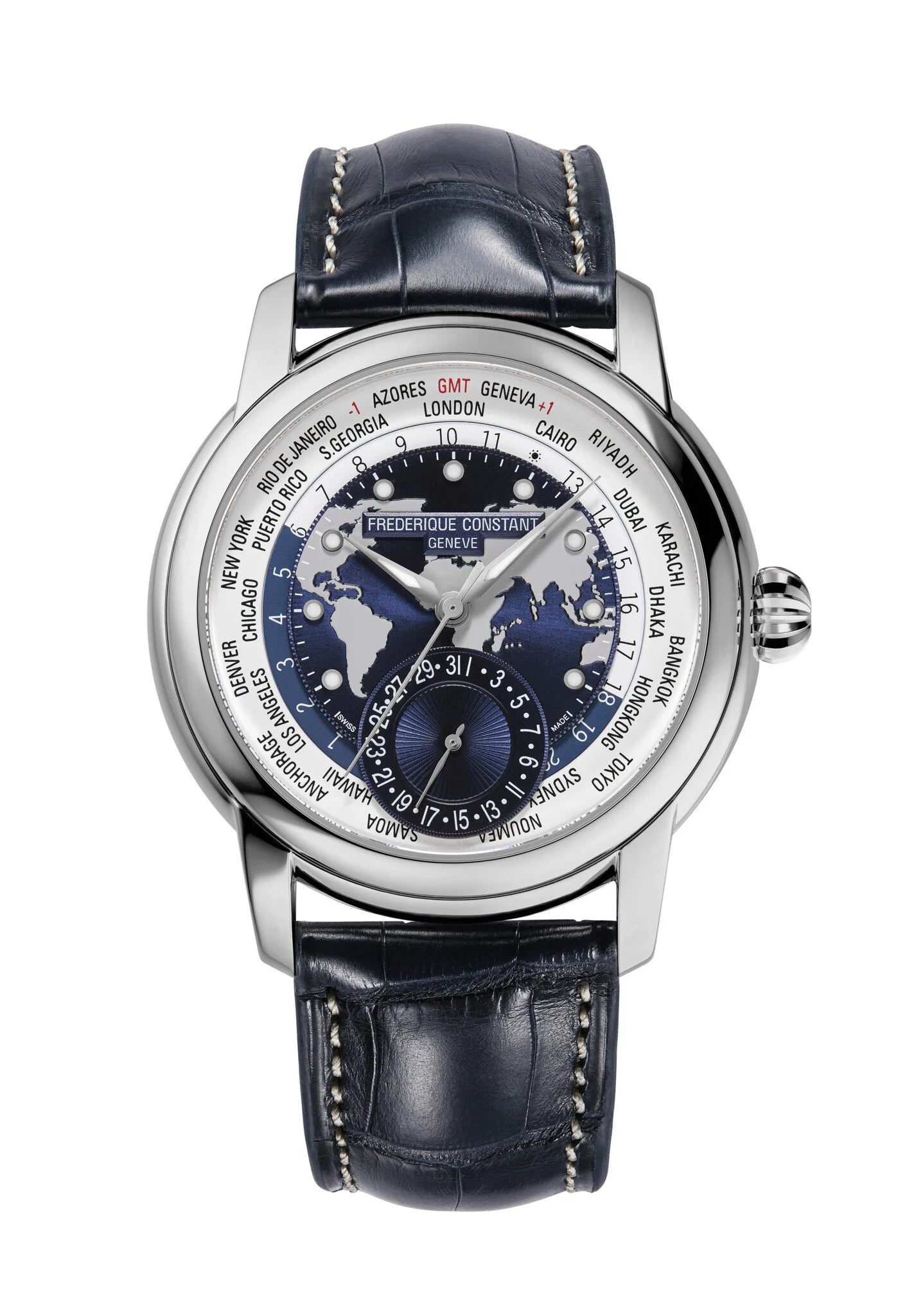 Frédérique Constant Manufacture Worldtimer 10 Years Limited Edition Herrenuhr FC-718NWWM4H6