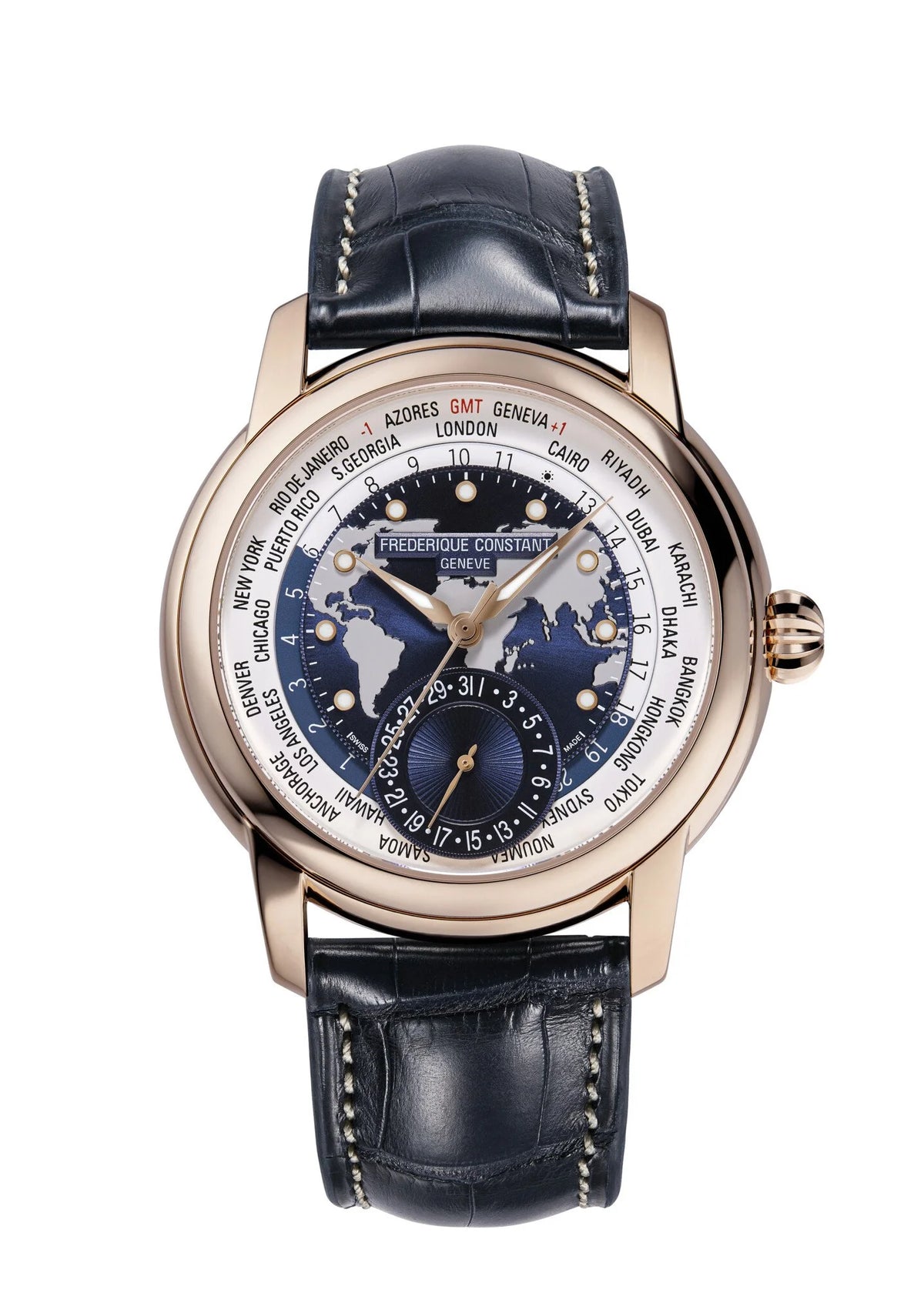 Frédérique Constant Manufacture Worldtimer 10 Years Herrenuhr FC-718NWWM4H9