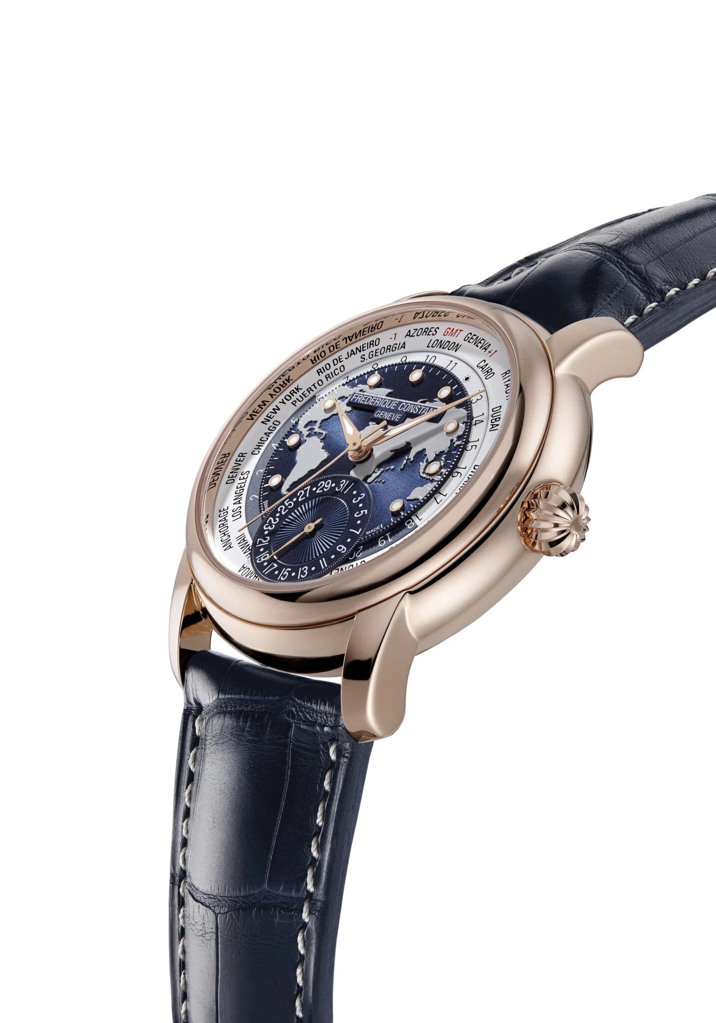 Frédérique Constant Manufacture Worldtimer 10 Years Herrenuhr FC-718NWWM4H9