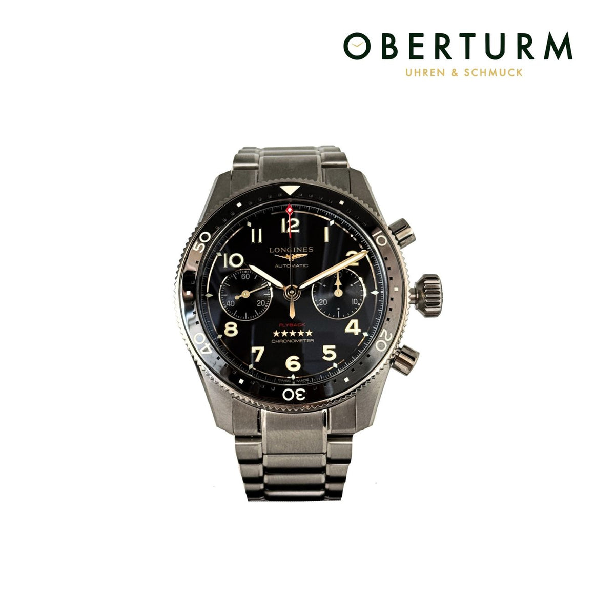 Longines Spirit Flyback 42mm Titan – Full Set 2026