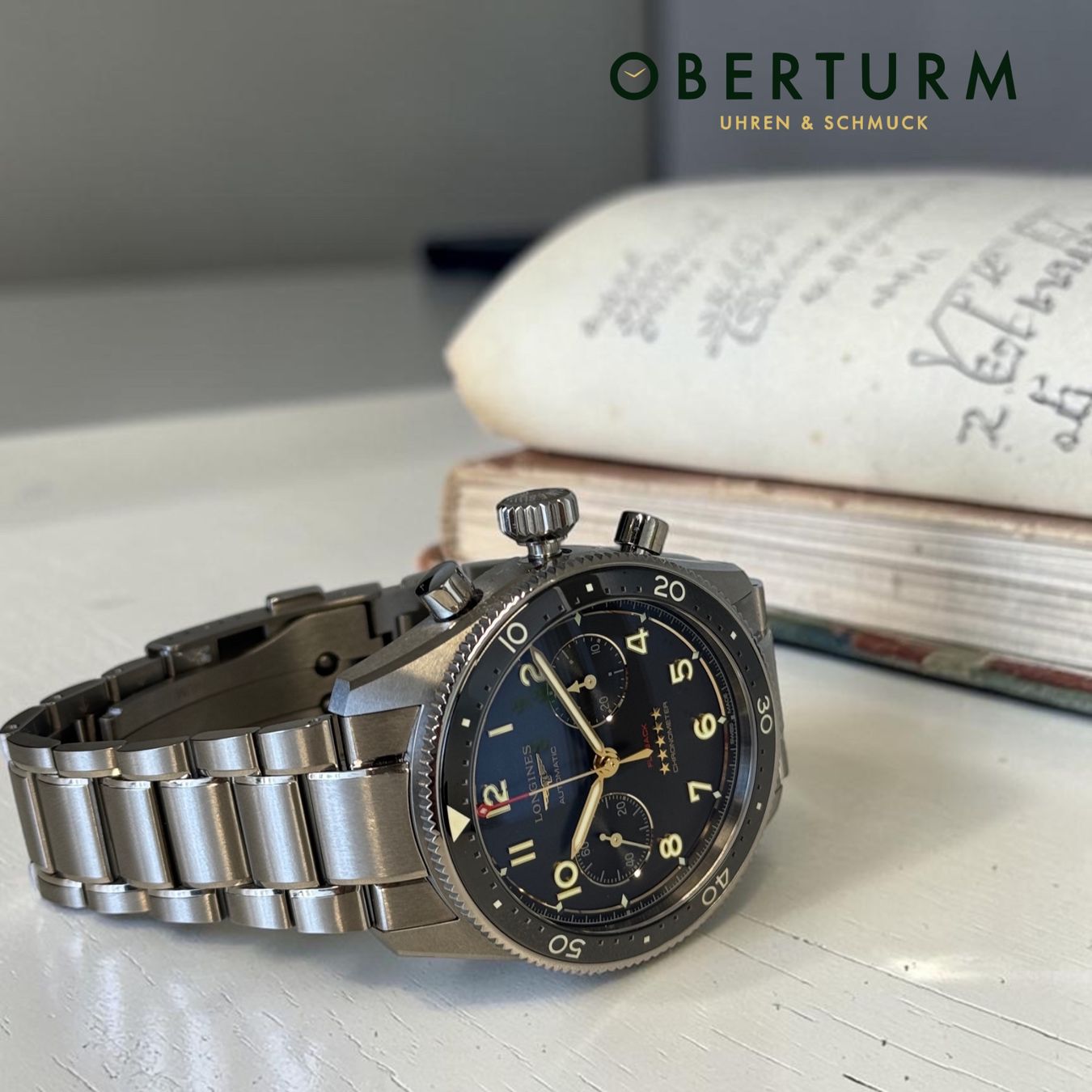 Longines Spirit Flyback 42mm Titan – Full Set 2026