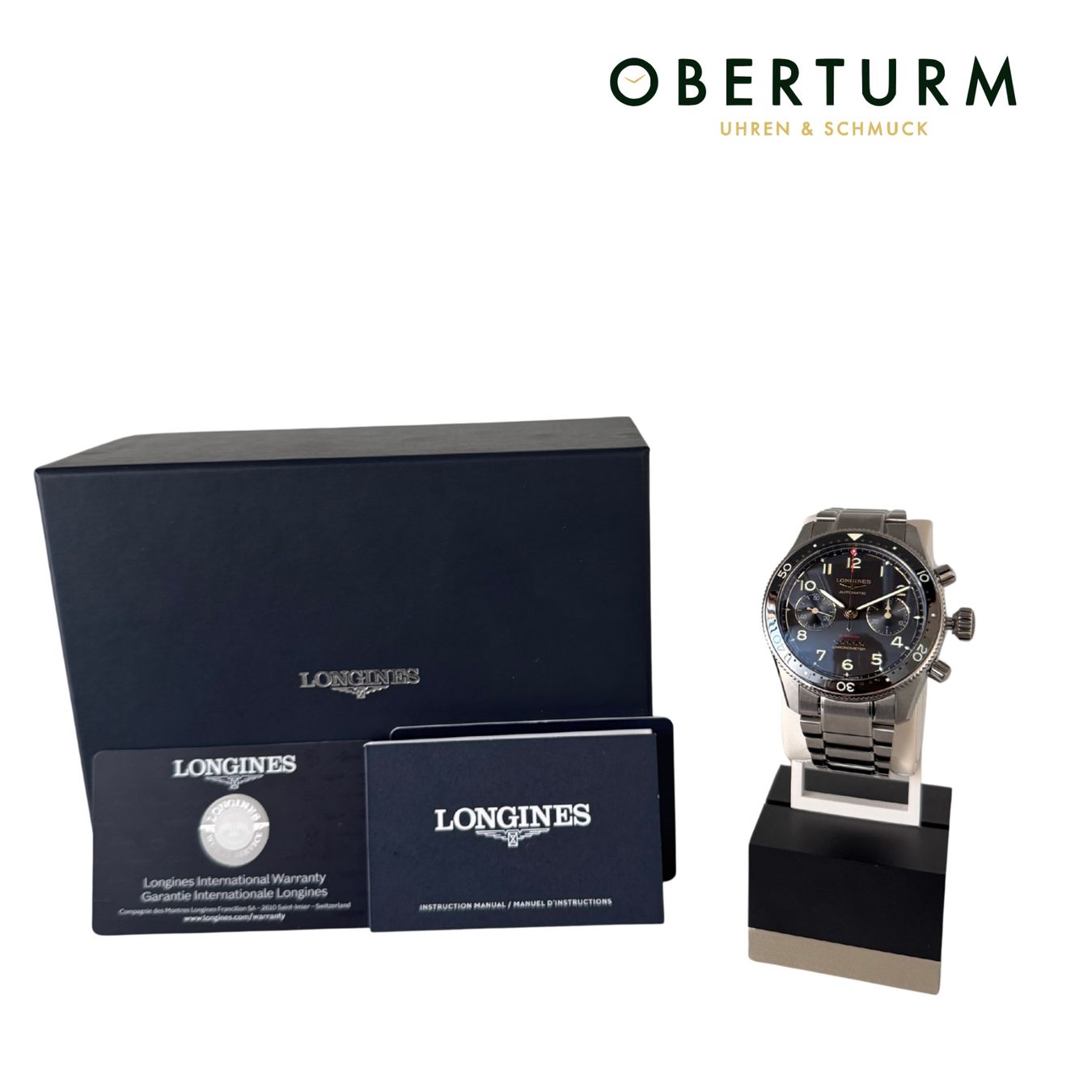 Longines Spirit Flyback 42mm Titan – Full Set 2026