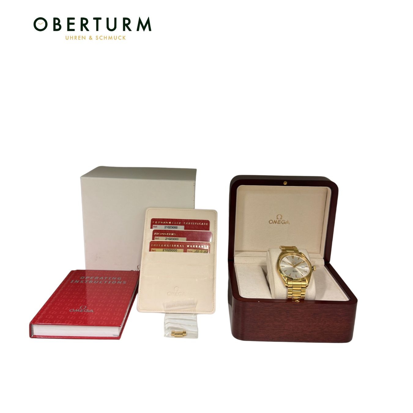 Omega Seamaster Aqua Terra, Ref. 2102.30.00 - 18K Gold