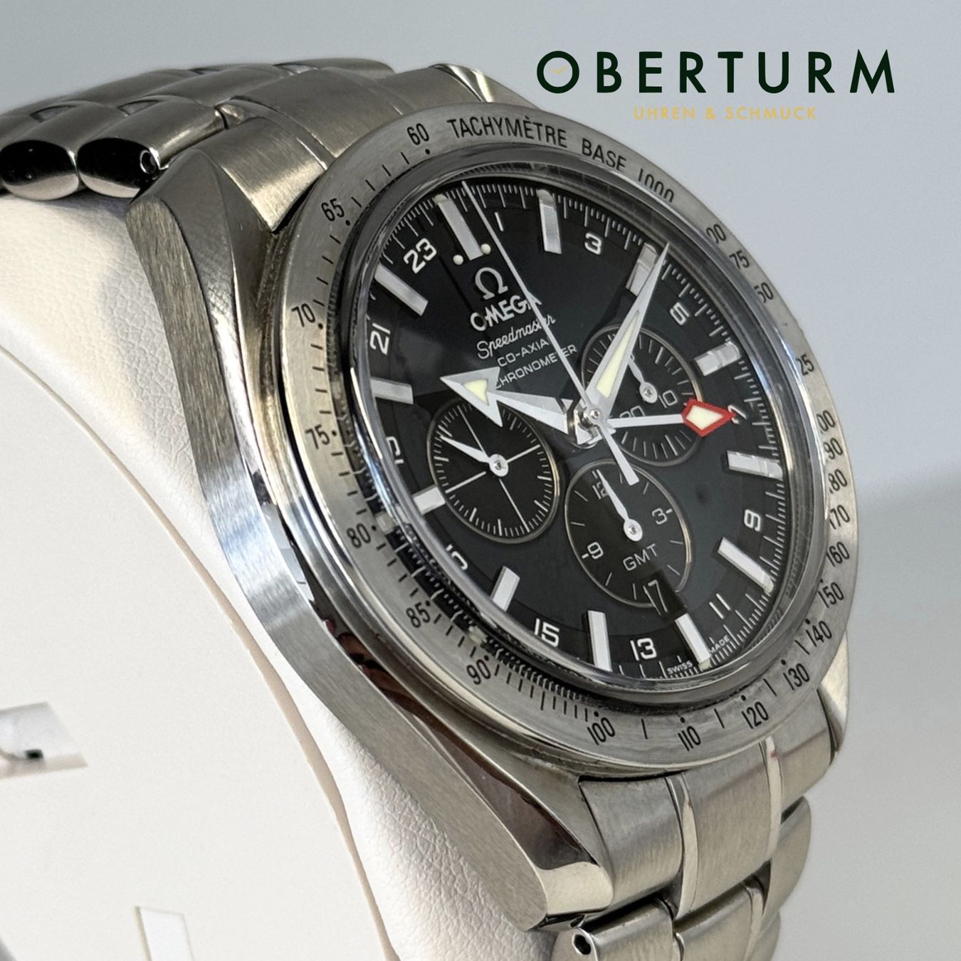 Omega Speedmaster Broad Arrow Co-Axial GMT
