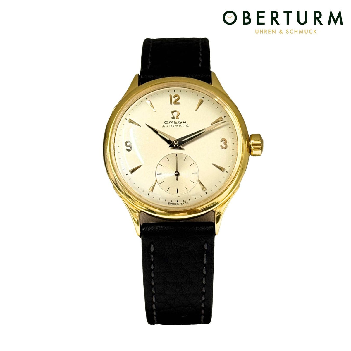 Omega Vintage Hammerautomatik 18K Gold – Kal. 28.10 R.A. ca. 1939 – 33 mm