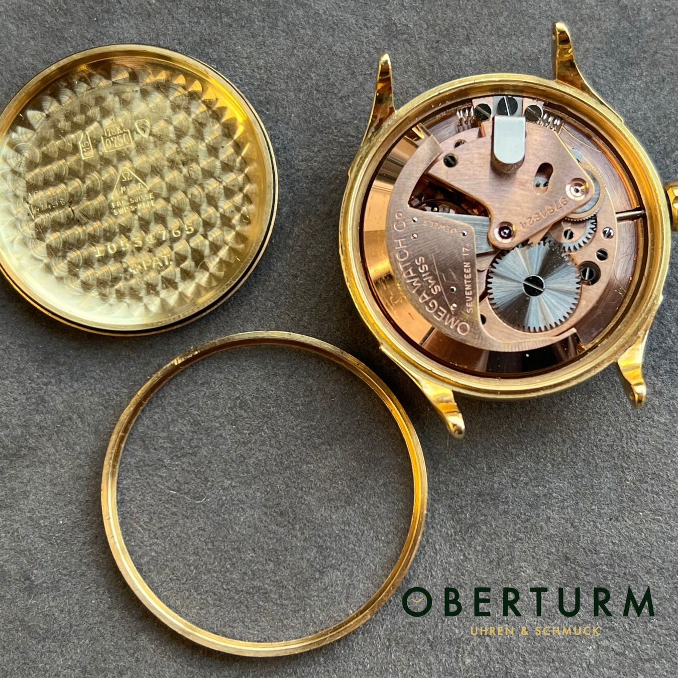 Omega Vintage Hammerautomatik 18K Gold – Kal. 28.10 R.A. ca. 1939 – 33 mm