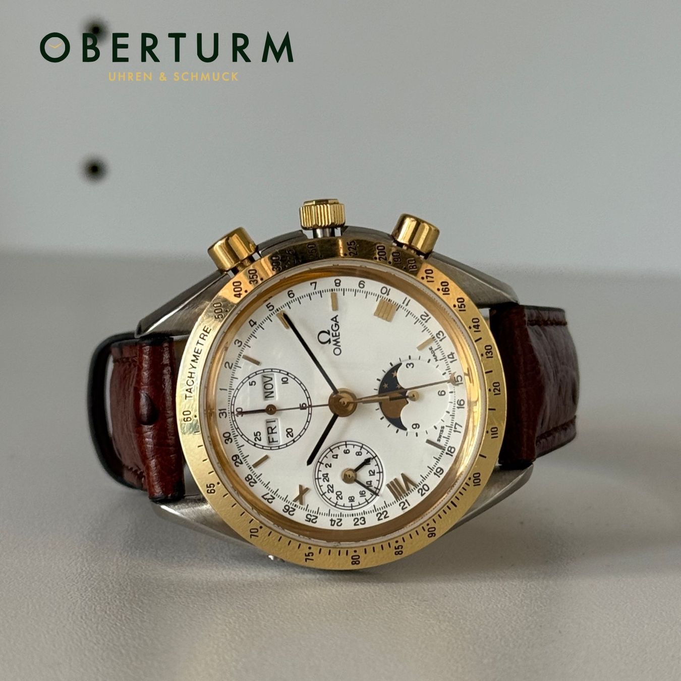 Omega Speedmaster Vollkalender Mondphase Ref. 175.0038
