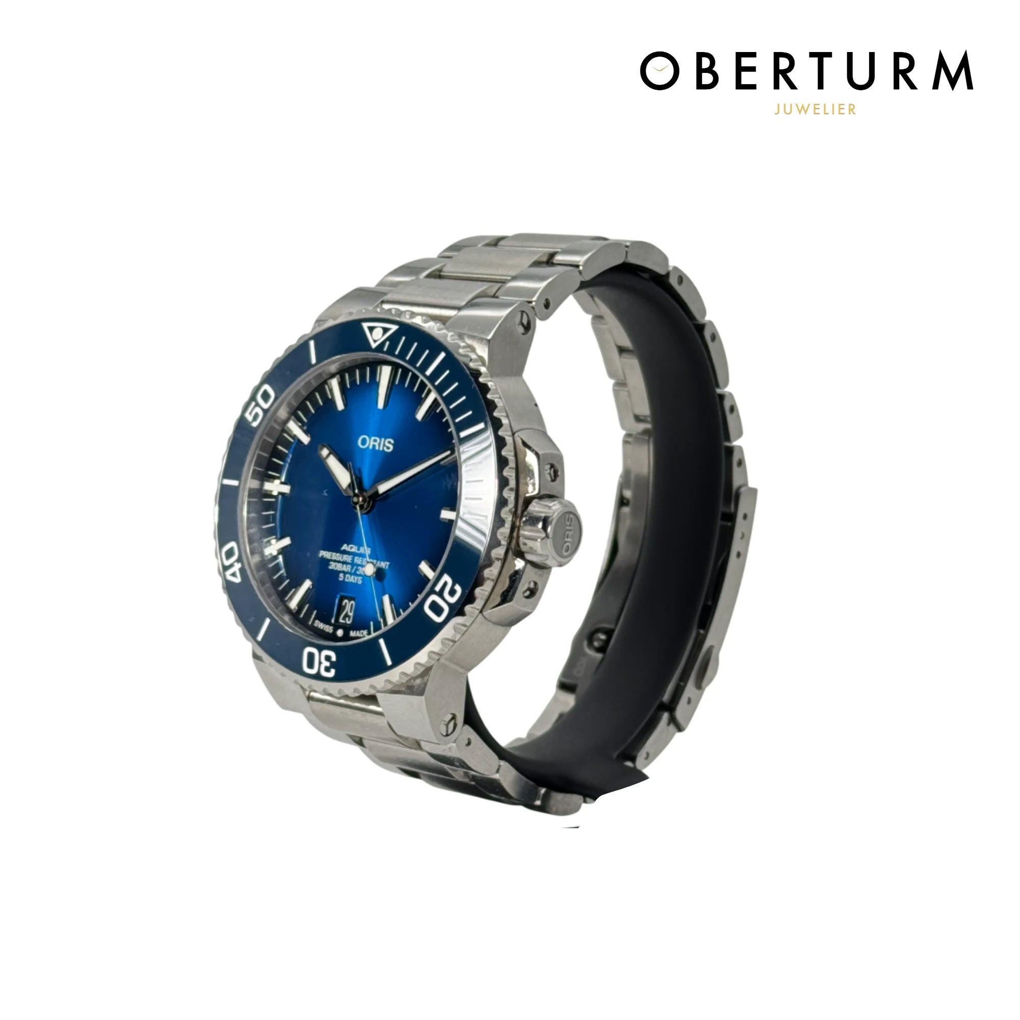 Oris Aquis Date Calibre 400 – 43,5mm Wie neu / Full Set