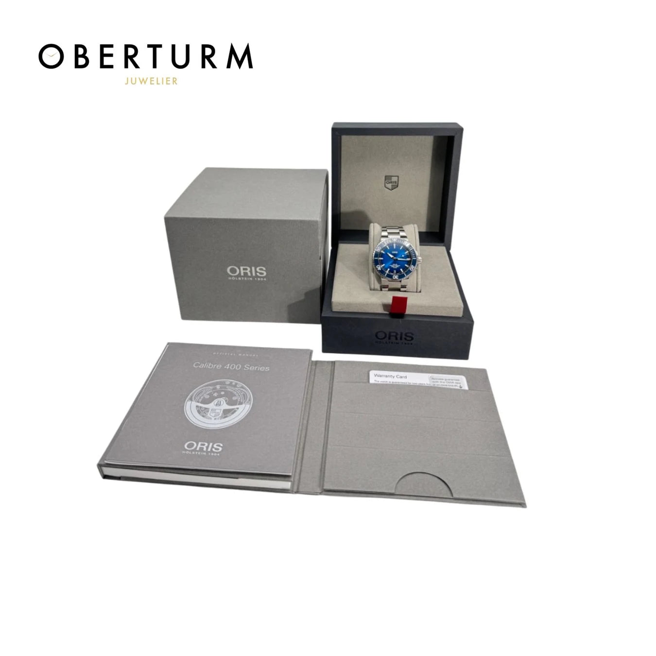 Oris Aquis Date Calibre 400 – 43,5mm Wie neu / Full Set