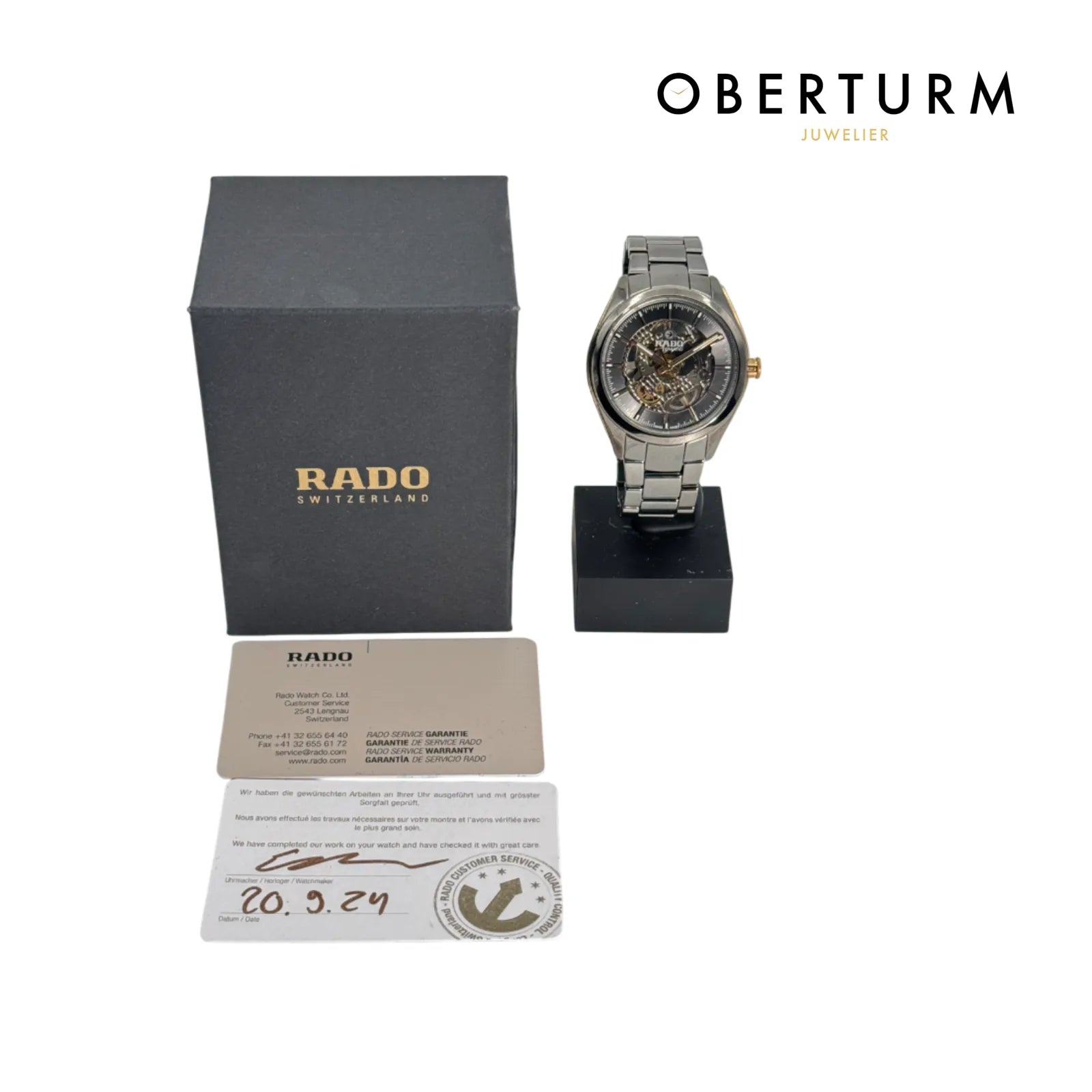 Rado HyperChrome Automatic Open Heart R32021102 - Pre-Owned