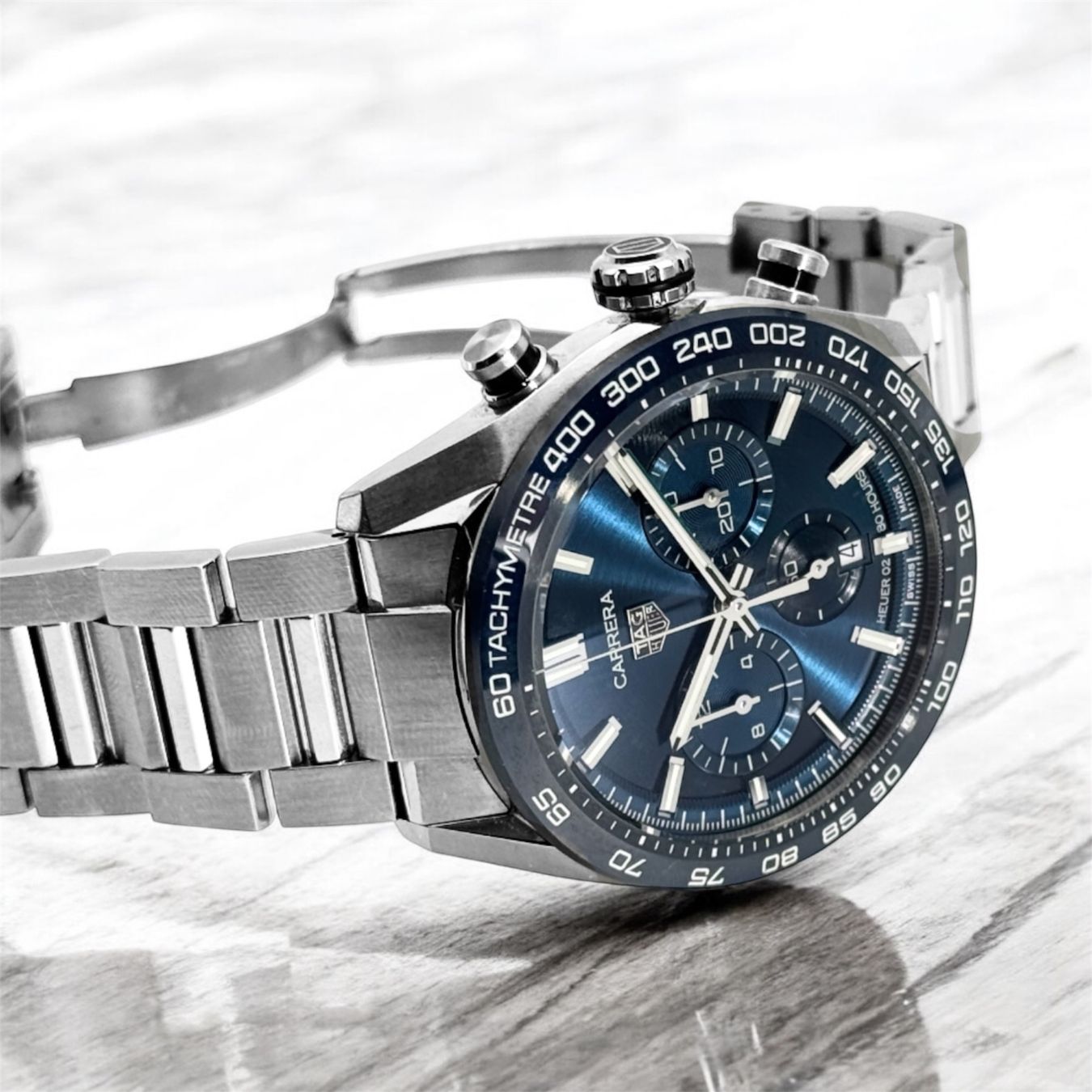 TAG Heuer Carrera Chronograph Blau