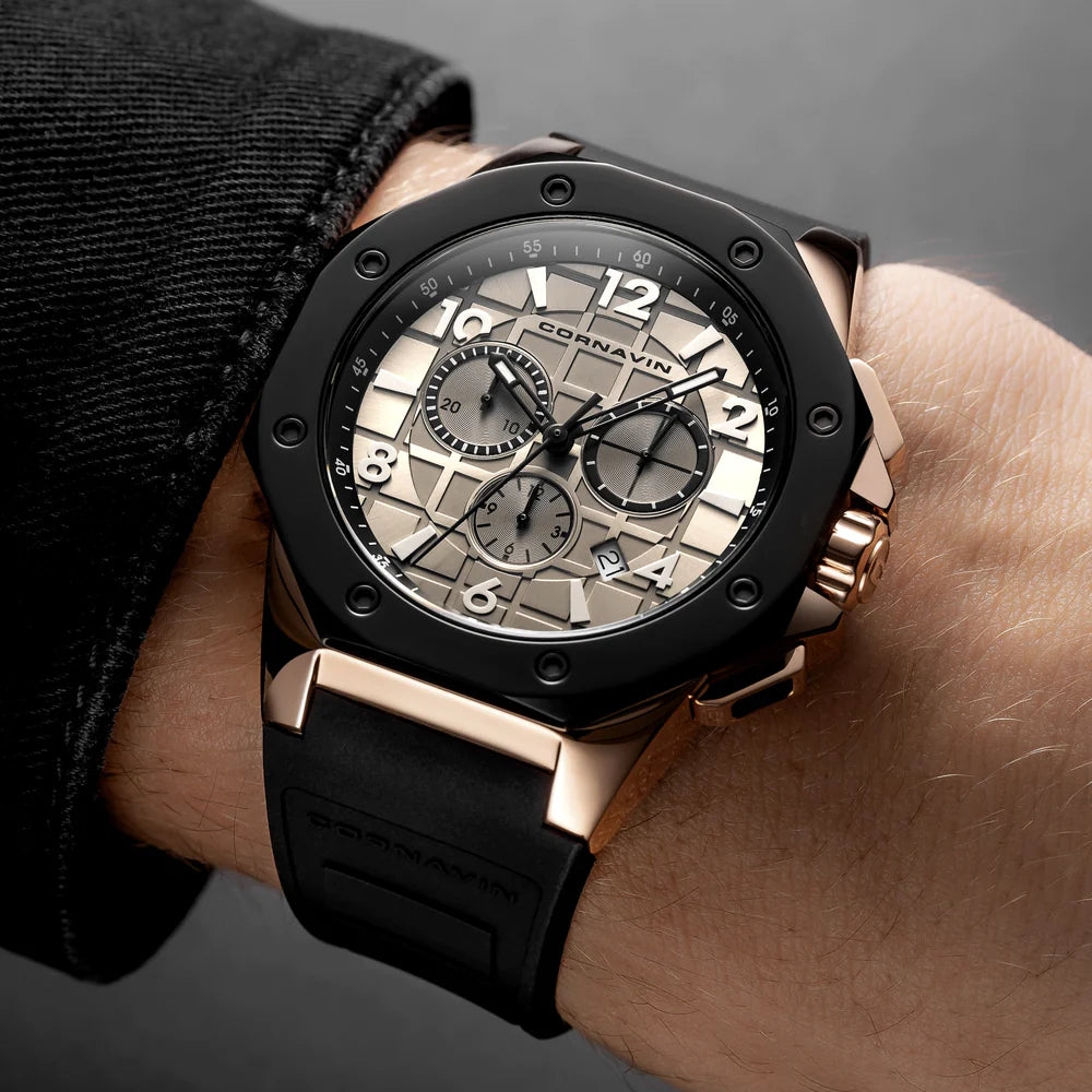 Cornavin Herrenuhr Downtown Sport Chronograph CO-2012-2019R – Oberturm ...
