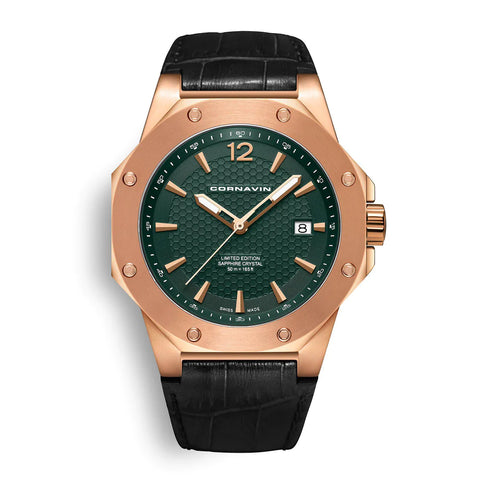 Cornavin Unisexuhr Downtown 3-H Limited Edition CO-2021-2014