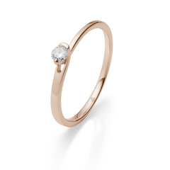 Rauschmayer Diamantringe Ja! Solitaire Box Hero Rosegold 51-00018