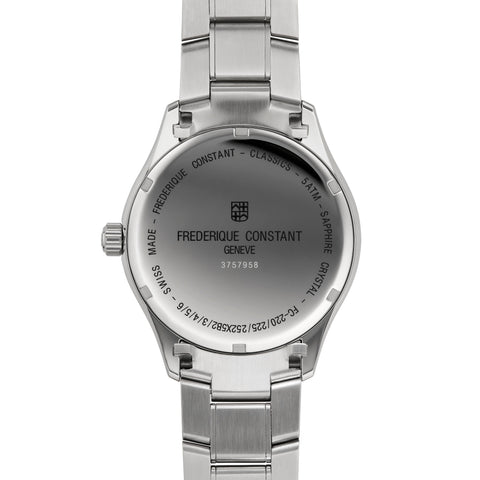 Frédérique Constant Classics Quartz Herrenuhr Blau
