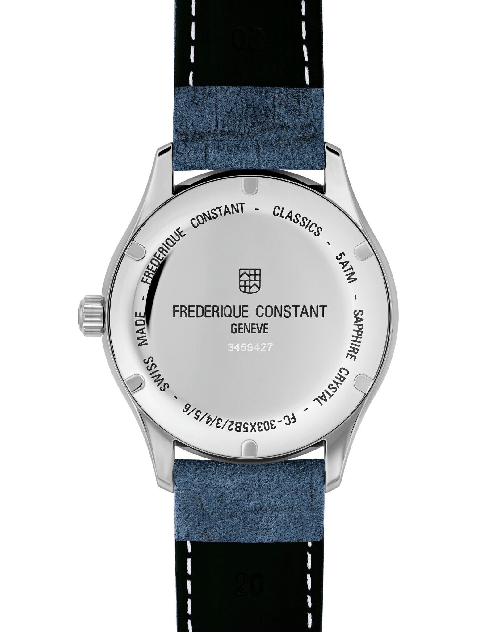 Frédérique Constant Classics Index Automatic Herrenuhr Blau