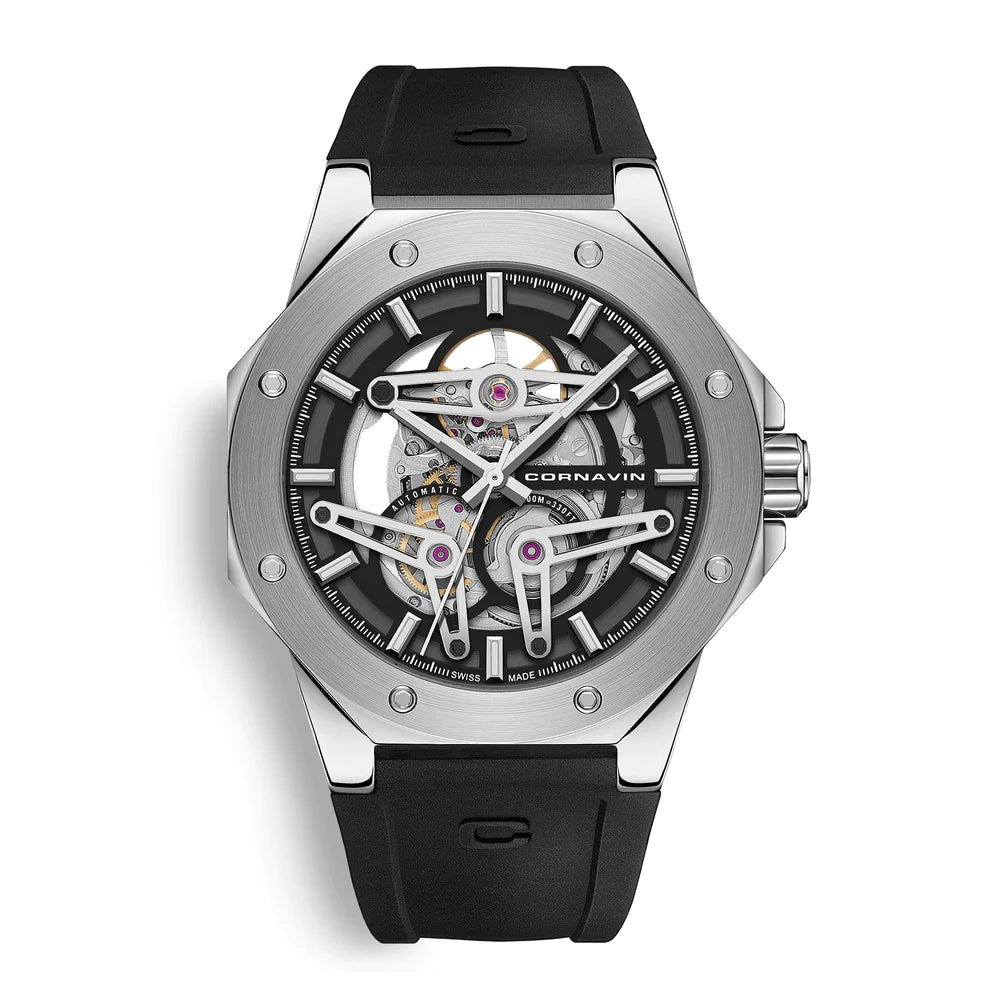 Cornavin Herrenuhr Downtown Skeleton Automatic Limited Edition CO-SK.01.R